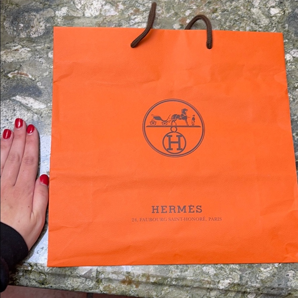 Hermès shopping bag